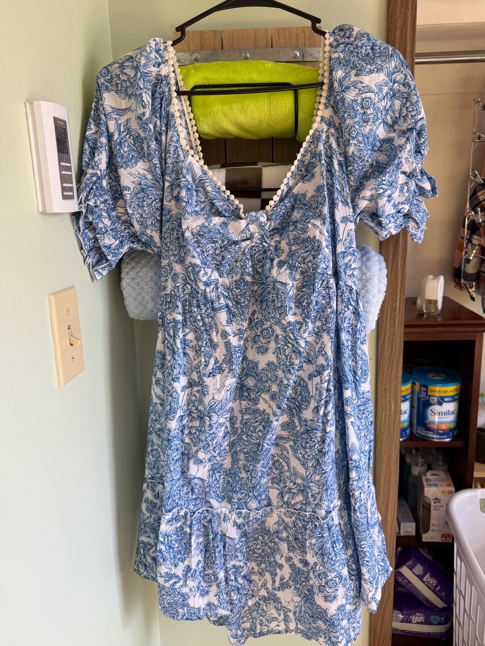 Simply southern blue floral dress